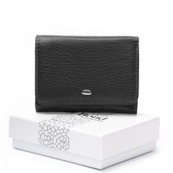Женский кожаный кошелек dr.Bond WS-403 черный