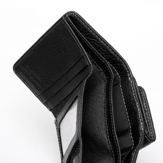 Женский кожаный кошелек dr.Bond WS-403 черный