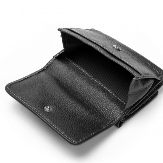 Женский кожаный кошелек dr.Bond WS-403 черный