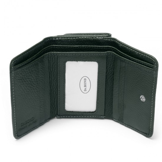 Женский кожаный кошелек dr.Bond WS-403 зеленый
