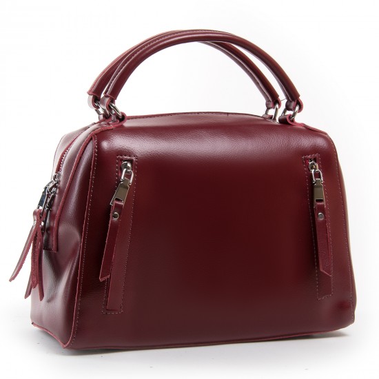 Женская сумка из натуральной кожи ALEX RAI 8763 бордовый