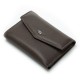 Женский кожаный кошелек dr.Bond Classic WS-3 серый