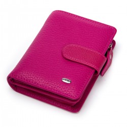 Женский кожаный кошелек dr.Bond Classic WS-32 розовый
