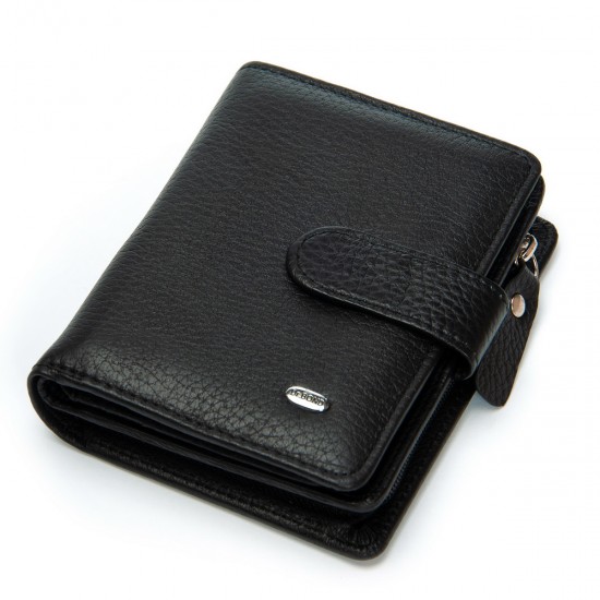 Женский кожаный кошелек dr.Bond Classic WS-32 черный