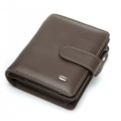 Женский кожаный кошелек dr.Bond Classic WS-32 серый
