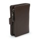 Женский кожаный кошелек dr.Bond Classic WS-32 серый