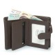 Женский кожаный кошелек dr.Bond Classic WS-32 серый