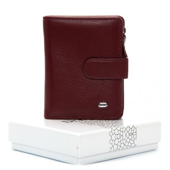 Женский кожаный кошелек dr.Bond Classic WS-32 бордовый Женский кожаный кошелек dr.Bond Classic WS-32 бордовый