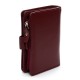 Женский кожаный кошелек dr.Bond Classic WS-32 бордовый Женский кожаный кошелек dr.Bond Classic WS-32 бордовый