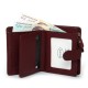 Женский кожаный кошелек dr.Bond Classic WS-32 бордовый Женский кожаный кошелек dr.Bond Classic WS-32 бордовый