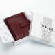 Женский кожаный кошелек dr.Bond Classic WS-32 бордовый Женский кожаный кошелек dr.Bond Classic WS-32 бордовый