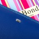 Женский кожаный кошелек dr.Bond WRN-22 синий