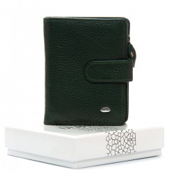 Женский кожаный кошелек dr.Bond Classic WS-32 зеленый