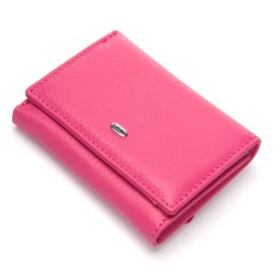 Женский кожаный кошелек dr.Bond Classic WS-6 розовый