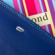 Жіночий шкіряний гаманець dr.Bond WRN-2 синій