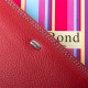 Жіночий шкіряний гаманець dr.Bond WRN-2 червоний