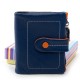 Жіночий шкіряний гаманець dr.Bond WRN-1 синій