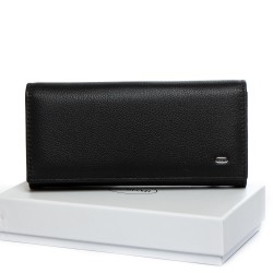 Жіночий шкіряний гаманець dr.Bond Classic W501 чорний Жіночий шкіряний гаманець dr.Bond Classic W501 чорний