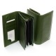 Жіночий шкіряний гаманець dr.Bond Classic WMB-3M зелений