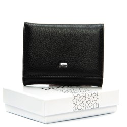 Женский кожаный кошелек dr.Bond Classic WS-6 черный