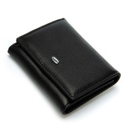 Женский кожаный кошелек dr.Bond Classic WS-6 черный Женский кожаный кошелек dr.Bond Classic WS-6 черный