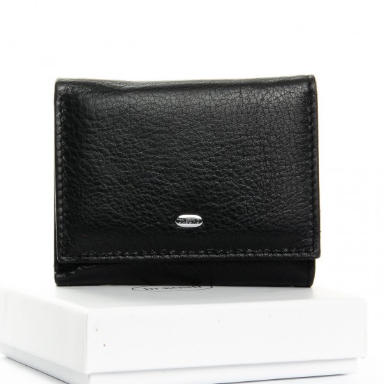 Жіночий шкіряний гаманець dr.Bond Classic WS-6 чорний