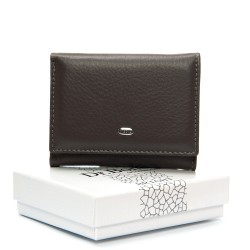 Женский кожаный кошелек dr.Bond Classic WS-6 серый