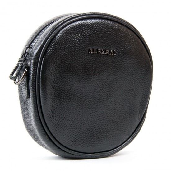 Жіноча сумочка-клатч з натуральної шкіри ALEX RAI 39032 чорний