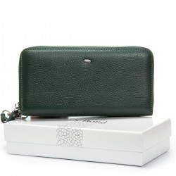Жіночий шкіряний гаманець dr.Bond Classic W39 зелений