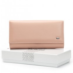 Жіночий шкіряний гаманець dr.Bond Classic W46 пудра