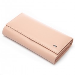 Жіночий шкіряний гаманець dr.Bond Classic W46 пудра