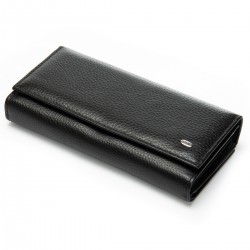 Жіночий шкіряний гаманець dr.Bond Classic W46 чорний