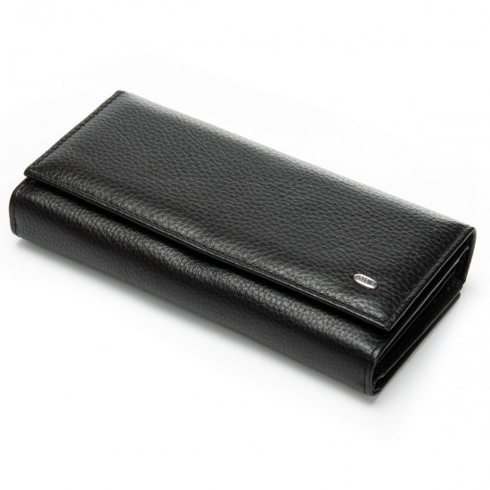 Жіночий шкіряний гаманець dr.Bond Classic W46 чорний