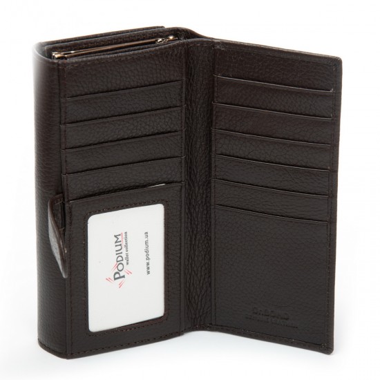 Женский кожаный кошелек dr.Bond Classic W46 кофейный