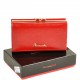 Женский кожаный кошелек ALESSANDRO PAOLI W2155 красный