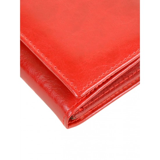 Жіночий шкіряний гаманець ALESSANDRO PAOLI W1 червоний