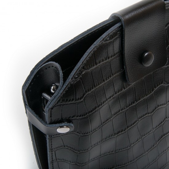 Жіноча сумочка з натуральної шкіри ALEX RAI 2237 чорний