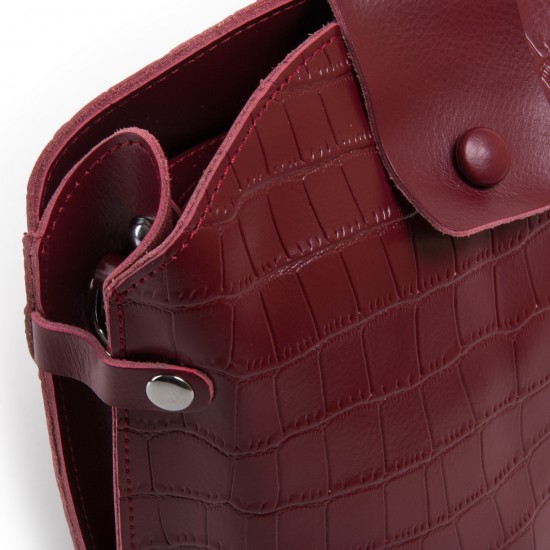 Женская сумочка из натуральной кожи ALEX RAI 2237 бордовый