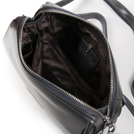 Женская сумочка из натуральной кожи ALEX RAI 2227 серый