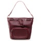 Женская сумка из натуральной кожи ALEX RAI 7110 бордовый