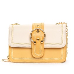 Жіноча сумочка-клатч FASHION 12081 жовтий Жіноча сумочка-клатч FASHION 12081 жовтий