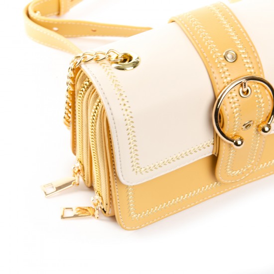 Женская сумочка-клатч FASHION 12081 желтый