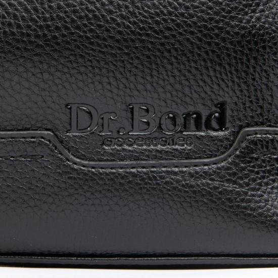 Ділова сумка-портфель для документів Dr.Bond 132-3 чорний