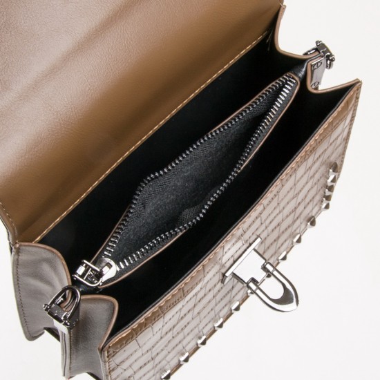Жіноча сумочка-клатч FASHION 1939 коричневий