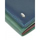 Жіночий шкіряний гаманець dr.Bond Rainbow WR1-V синій