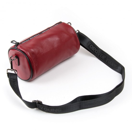 Женская сумочка-клатч из натуральной кожи ALEX RAI 39030 бордовый