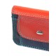 Жіночий шкіряний гаманець dr.Bond Rainbow WRS-7 червоний