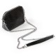Жіноча сумочка-клатч з натуральної шкіри ALEX RAI 6009 чорний