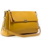 Жіноча сумка з натуральної шкіри ALEX RAI 8721 жовтий
