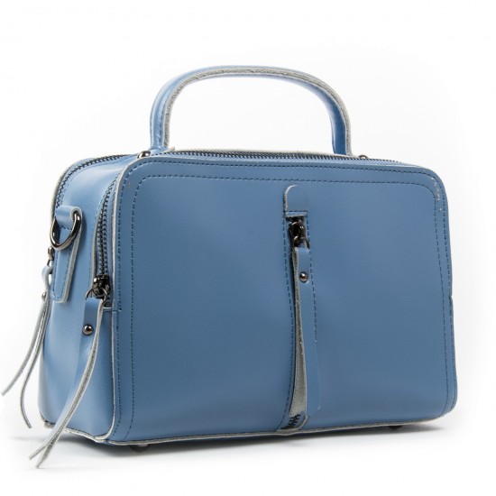 Женская сумка из натуральной кожи ALEX RAI 9119 синий